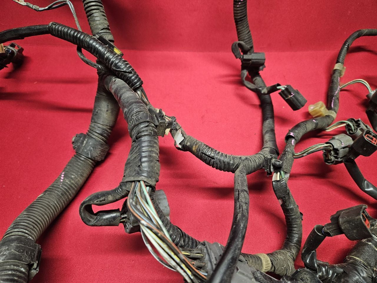 2007-2009 Mazda3 S 2.3L Auto Trans Engine Injector Wiring Harness Set Cali PZEV