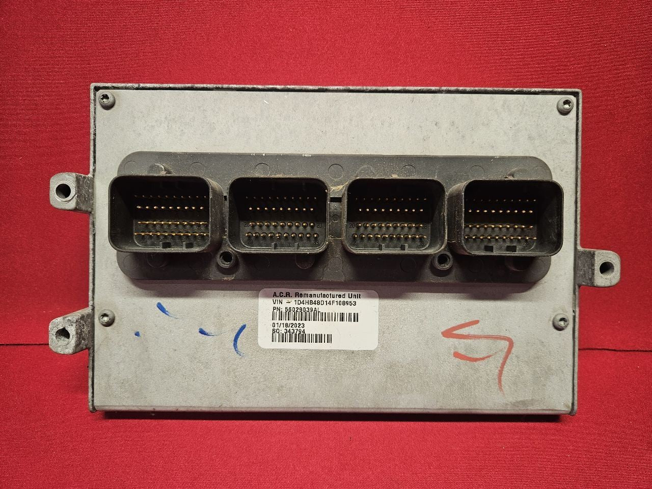 2004 Dodge Durango Limited / SLT Engine Control Module ECM PCM Previous Reman