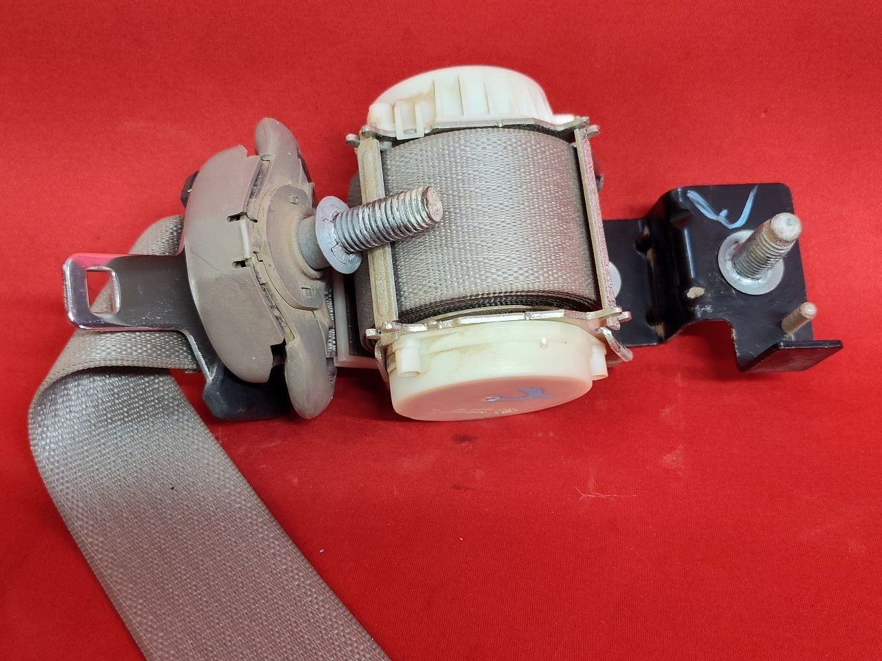 2008-2010 Ford F-250 F-350 REAR Right Passenger Seat Belt Retractor 'Stone'