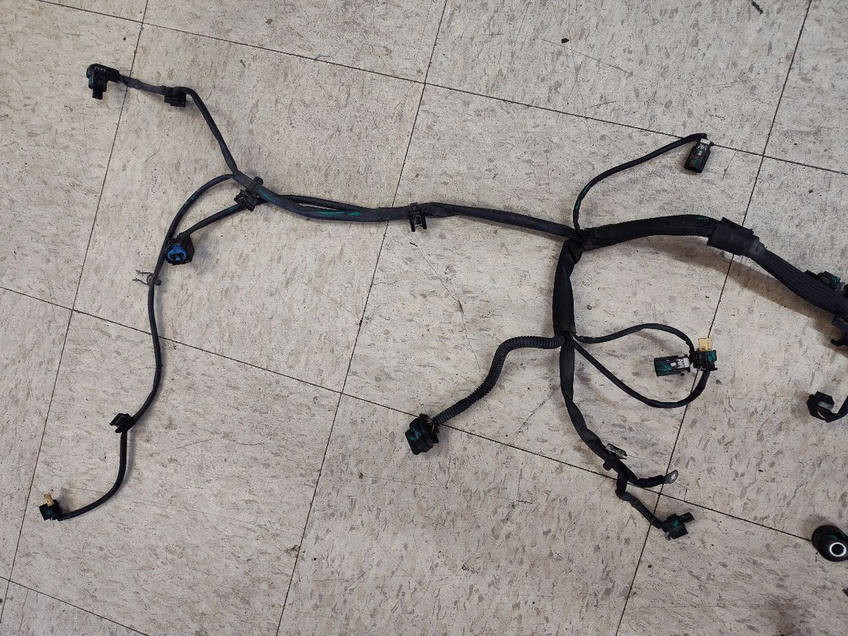 2013-2015 Mercedes C300 C350 Sport 3.5L Auto V6 Engine BLOCK Wiring Harness