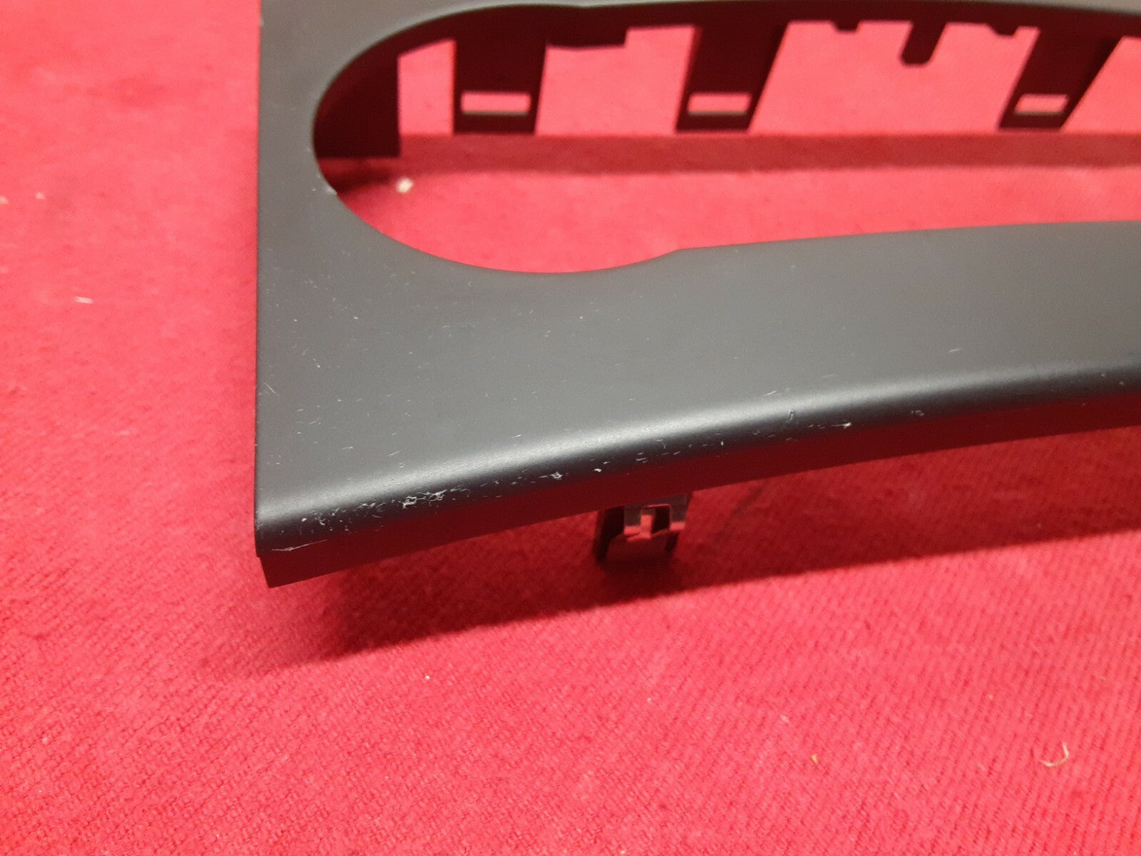 2012 - 2014 Mercedes C-Class Dash Climate A/C Heat Defrost Control BEZEL Black