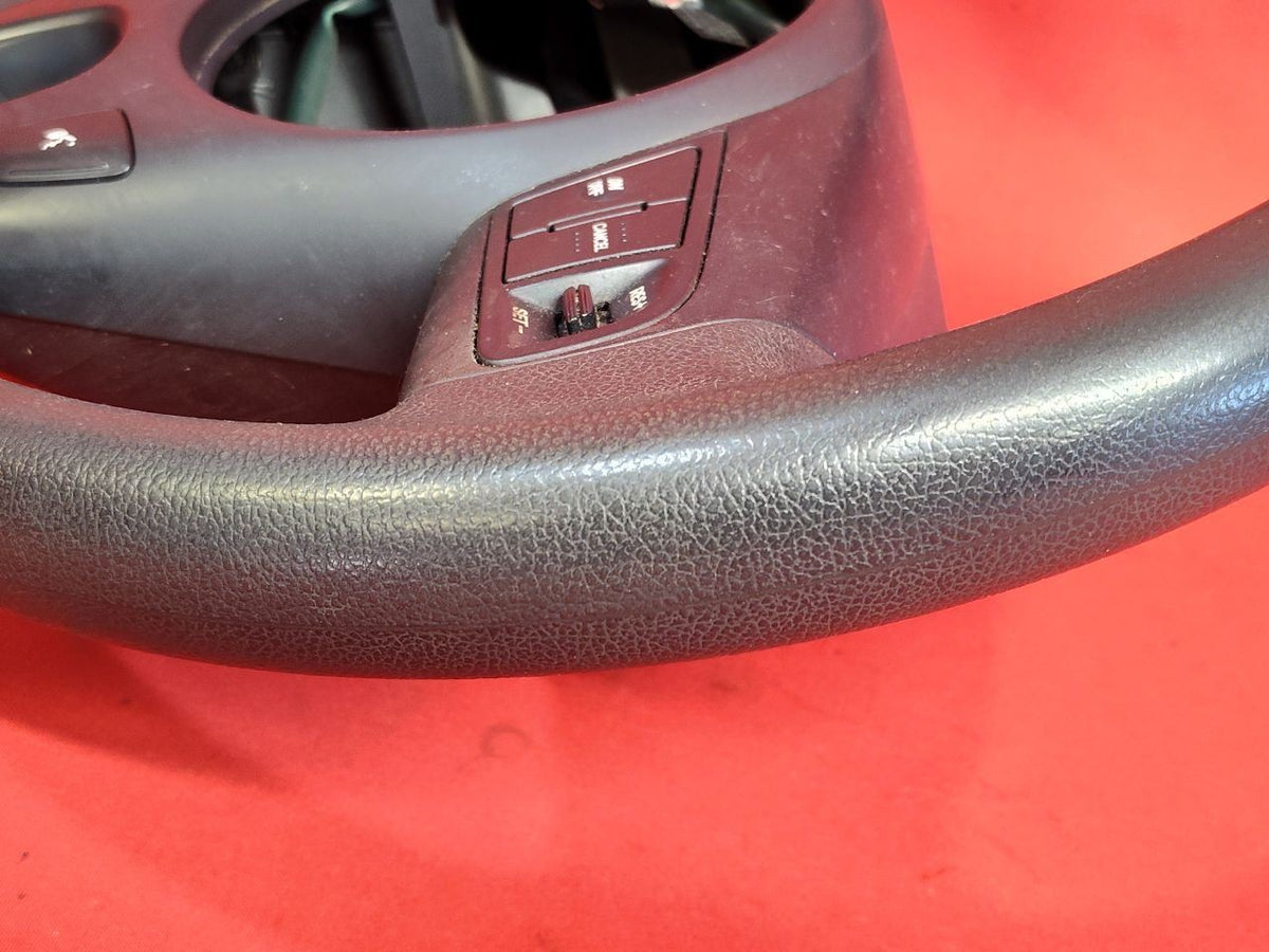 2010-2013 Kia Soul Steering Wheel w/ Audio + Cruise Controls Black Rubber