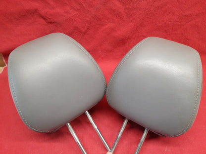 2004 2005 2006 Acura MDX Touring FRONT Left & Right Headrest Set Moon Lake Gray