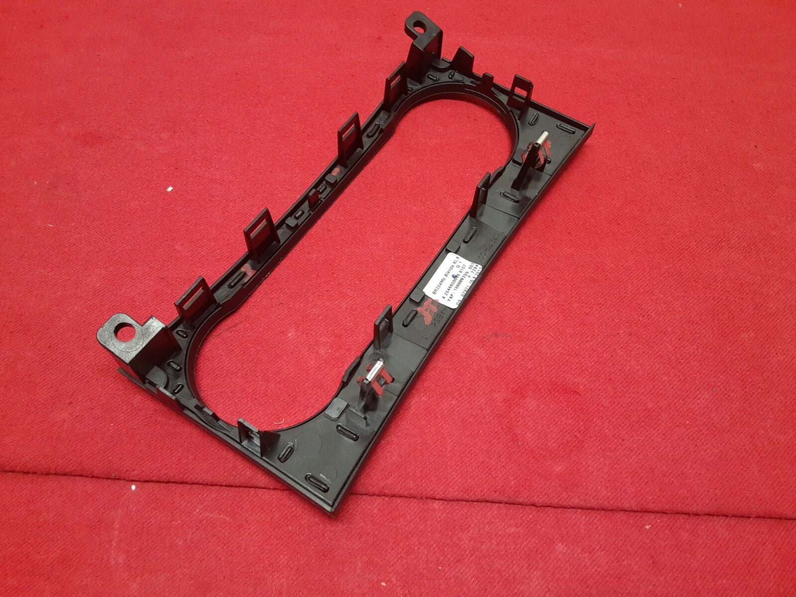 2012 - 2014 Mercedes C-Class Dash Climate A/C Heat Defrost Control BEZEL Black