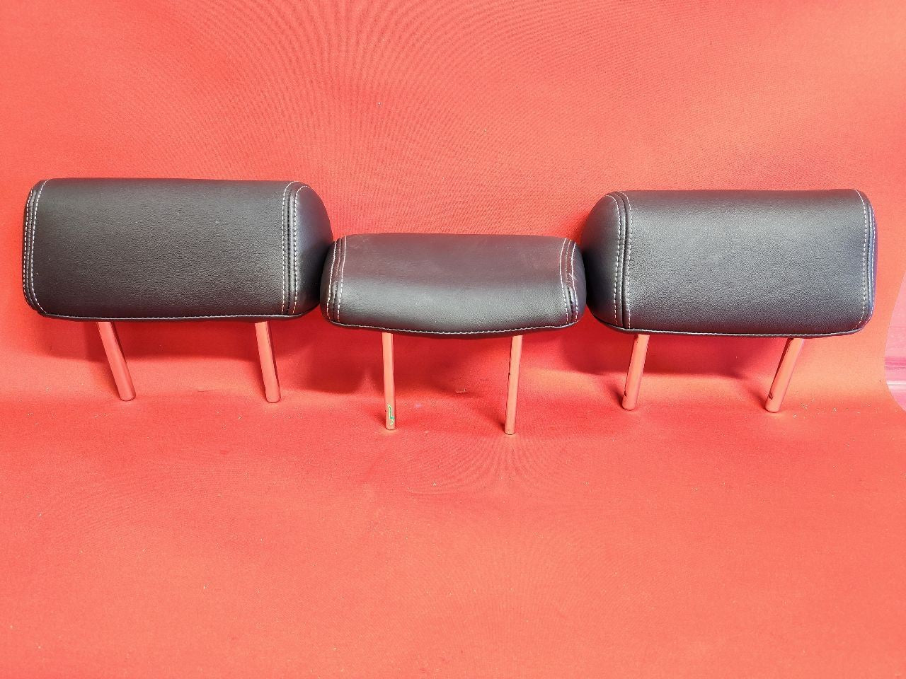 2011 Lexus IS250 IS350 REAR Left Right Center Headrest 3 Set Black Leather