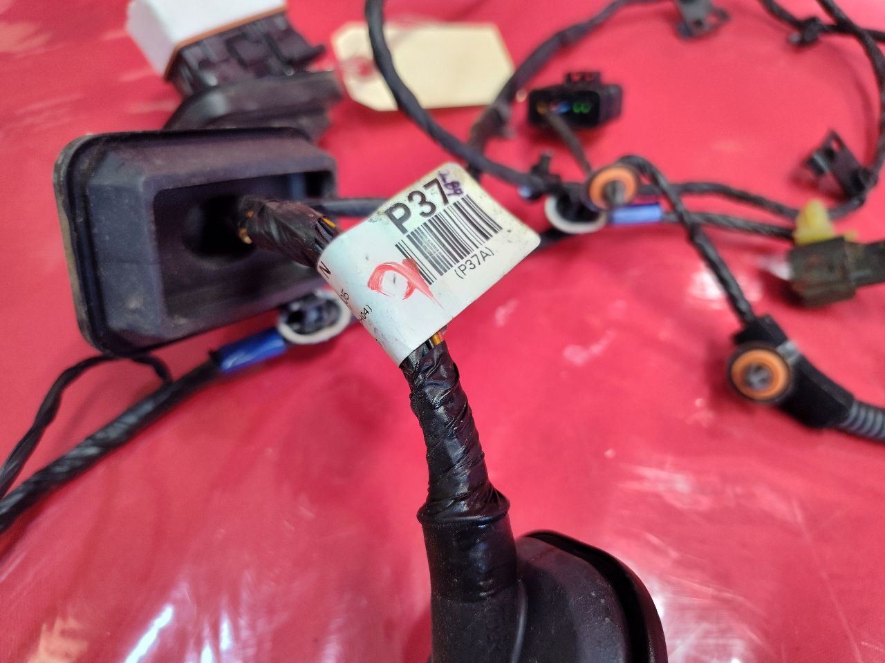 13-16 Hyundai Genesis Coupe RIGHT PASSENGER Door Wiring Harness 91630-2M071
