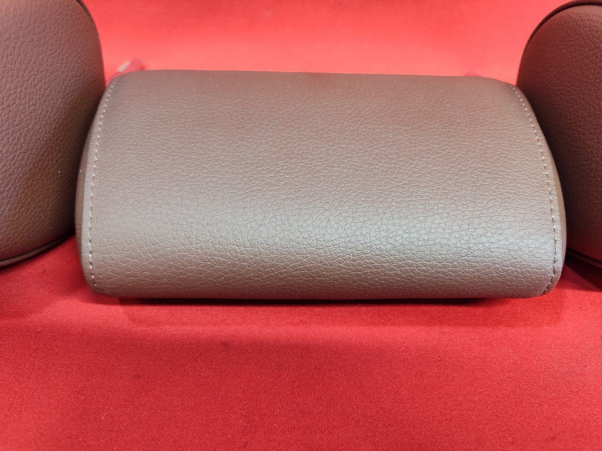 2010-2016 BMW 528i 535d/i 550i REAR Headrest Set Dakota Leather Zimtbraun Brown