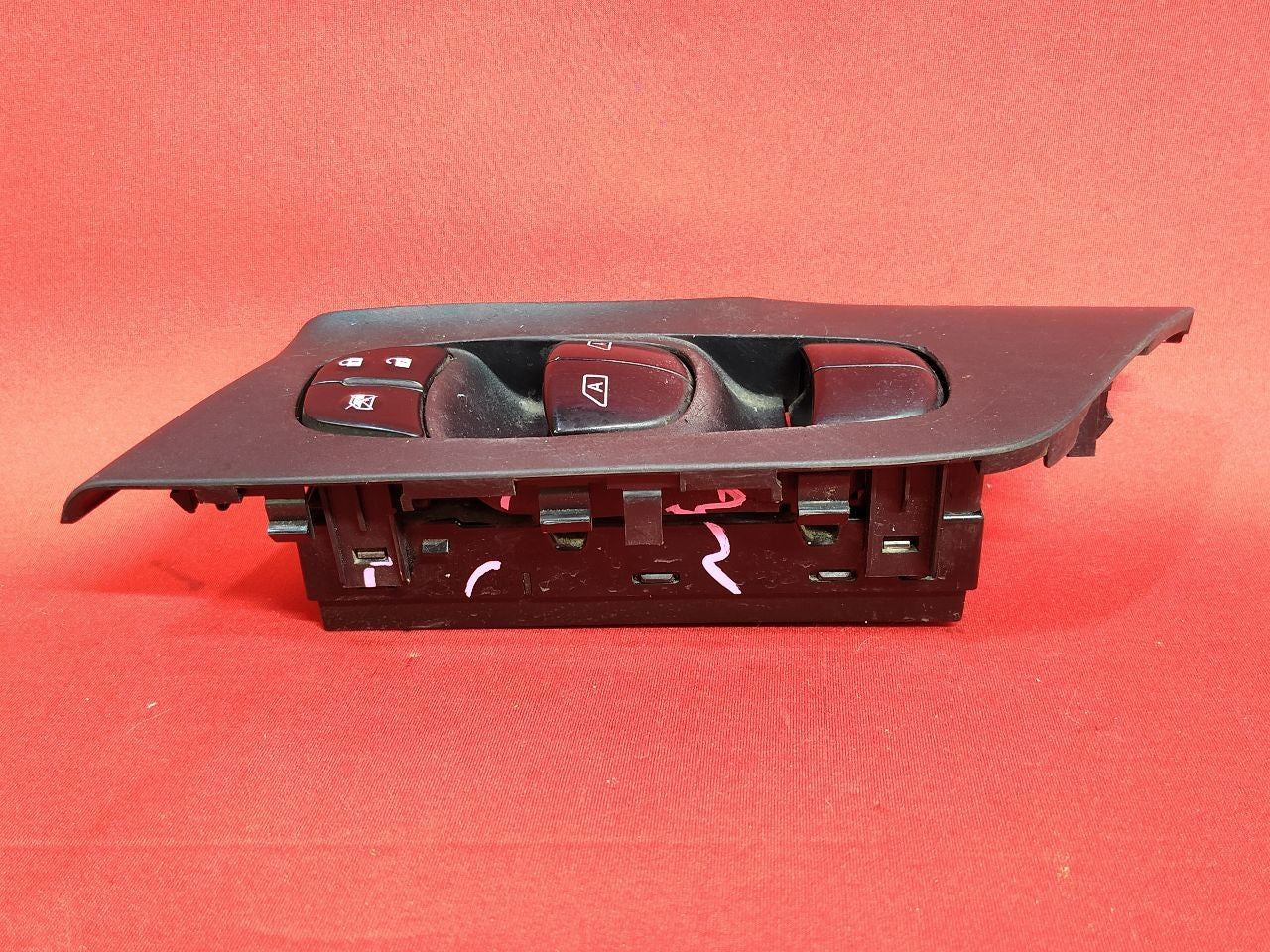 2013-2018 Nissan Altima Master Window Door Lock Switch + Bezel w/ Double Auto