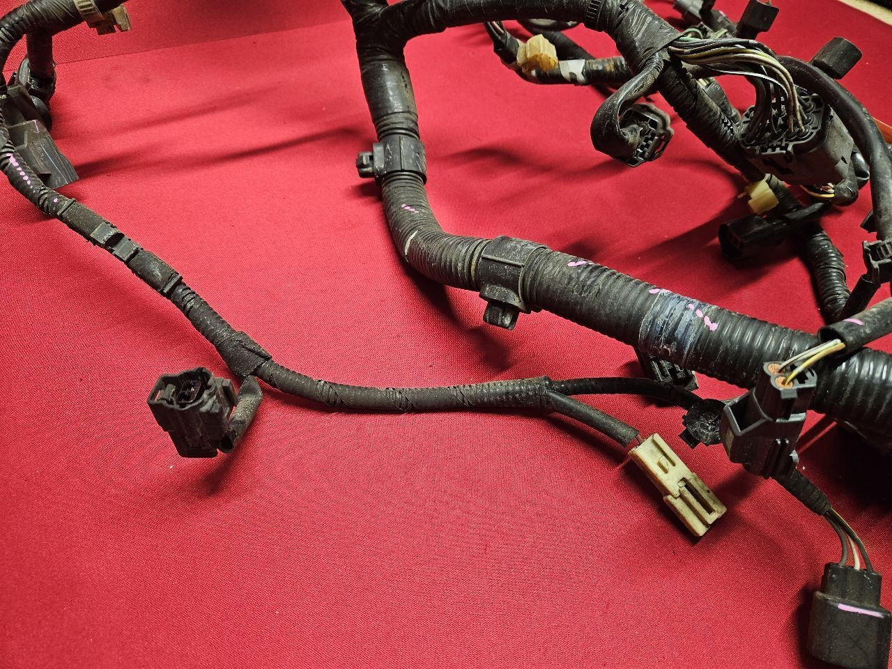 2007-2009 Mazda3 S 2.3L Auto Trans Engine Injector Wiring Harness Set Cali PZEV