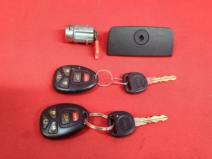 2007-2017 GMC Buick Chevy Saturn Ignition Lock Cylinder Immobilizer Key Set