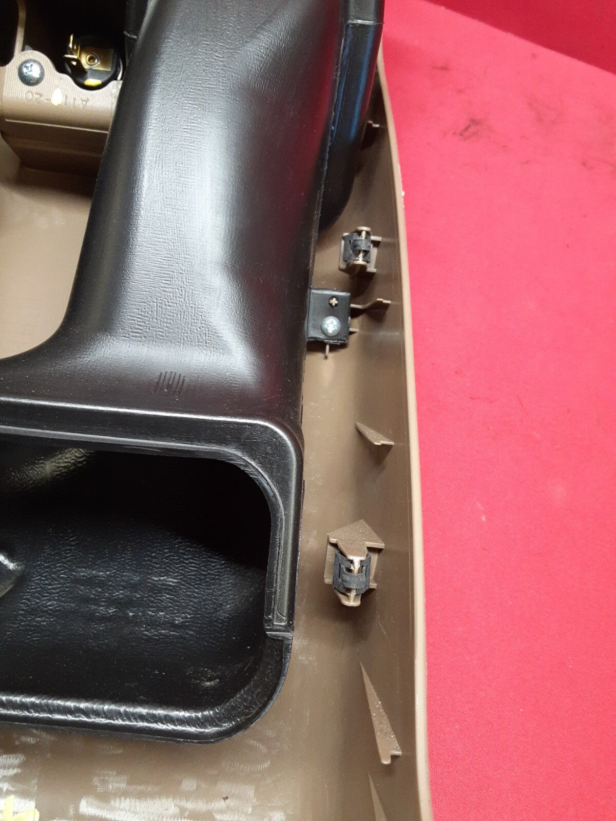 2006 - 2008 Honda Pilot CENTER CONSOLE REAR COVER Trim Bezel w/ Vents