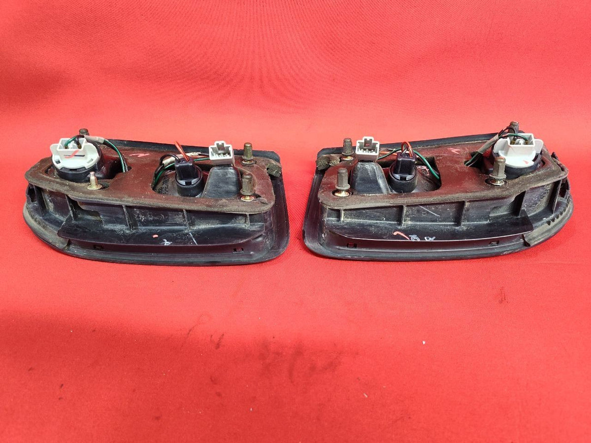 1996 1997 Honda Accord SEDAN Rear Trunk Deck Lid Inner Tail Light Lamp Set