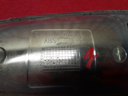2012 Mercedes C300 C-Class RIGHT SIDE Front or Rear Chrome Door Handle Insert