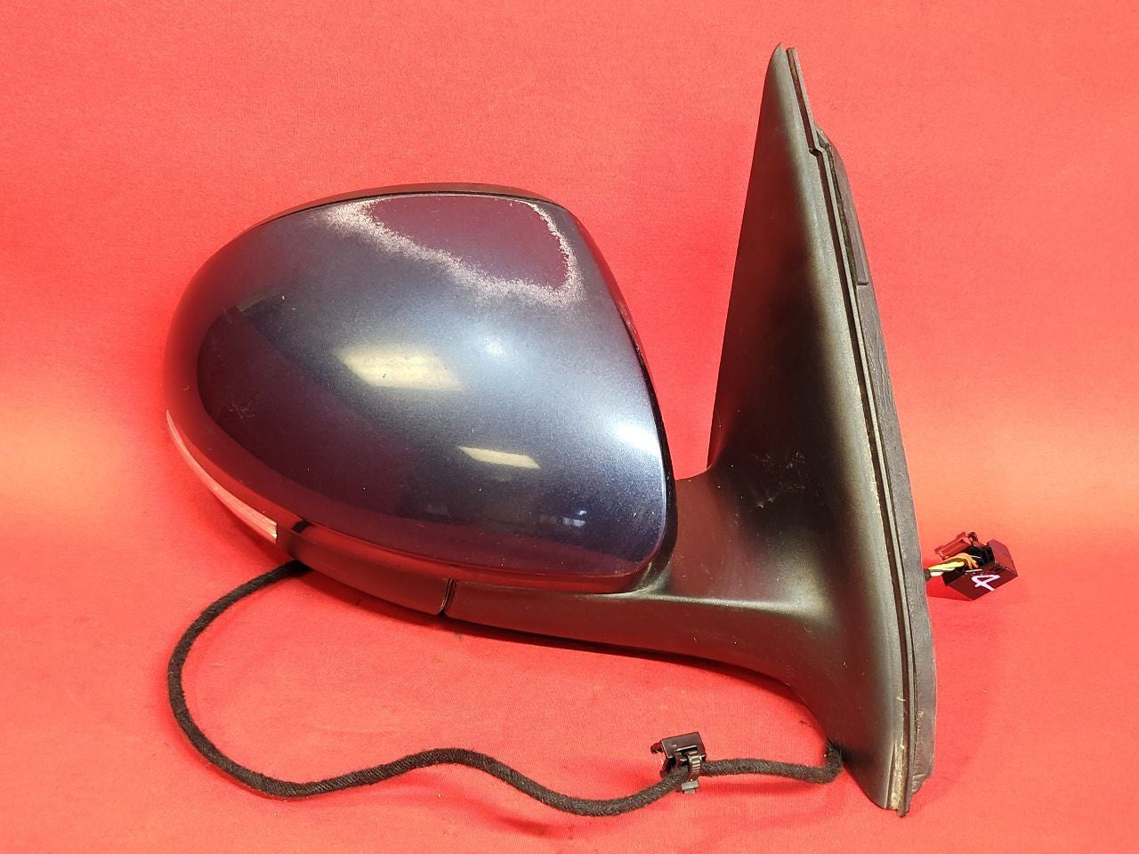 2009-2018 VW Tiguan RIGHT PASSENGER Door Wing Mirror Heated Z2Z2 Night Blue