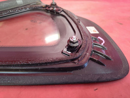 2019-2024 Kia Forte LEFT DRIVER REAR Quarter Panel Vent Glass Black Trim 68k