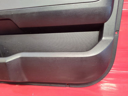 2013-2019 Dodge Ram HEMI Front Right Passenger Door Trim Panel -X8 Black / Grey