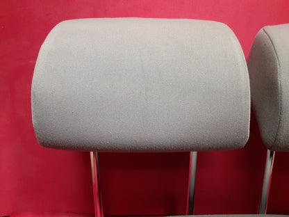 2009 - 2011 VW Volkswagen Tiguan REAR Headrests FULL SET OF 3 Gray Cloth