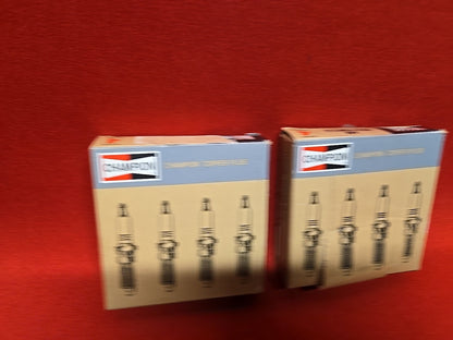 Champion Copper Plus Ignition Spark Plugs 2 Boxes (SET OF 8) REC12MCC4