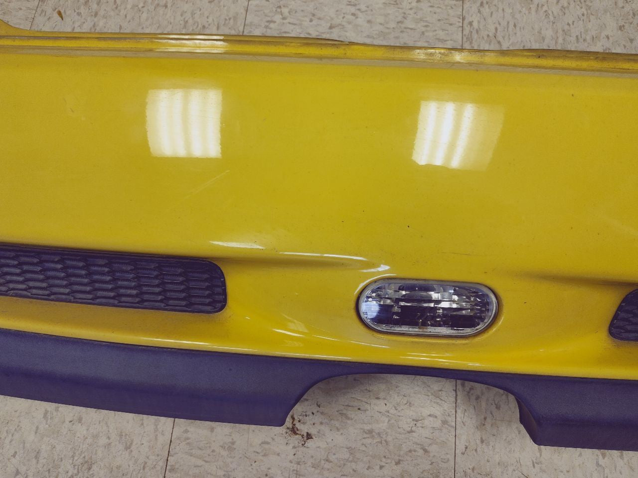 02-06 MINI COOPER Rear Bumper Non-Park Cover Used Grade A - 902 Liquid Yellow