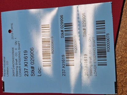 2019-2021 Kia Forte Lower Intermediate Steering Column Shaft Universal Joint 68k