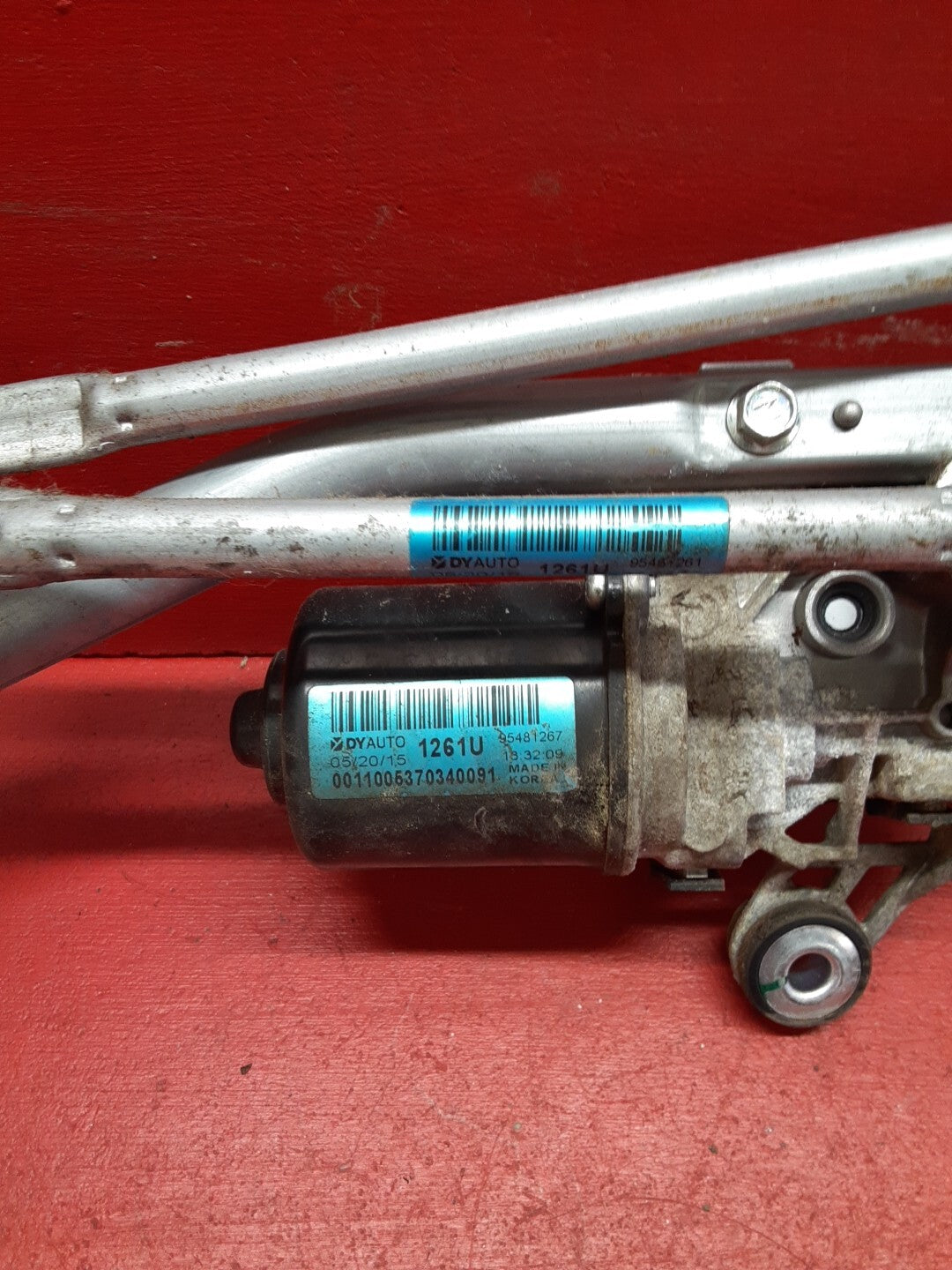 2013-2016 Chevrolet Spark EV Windshield Wiper Motor 95481267
