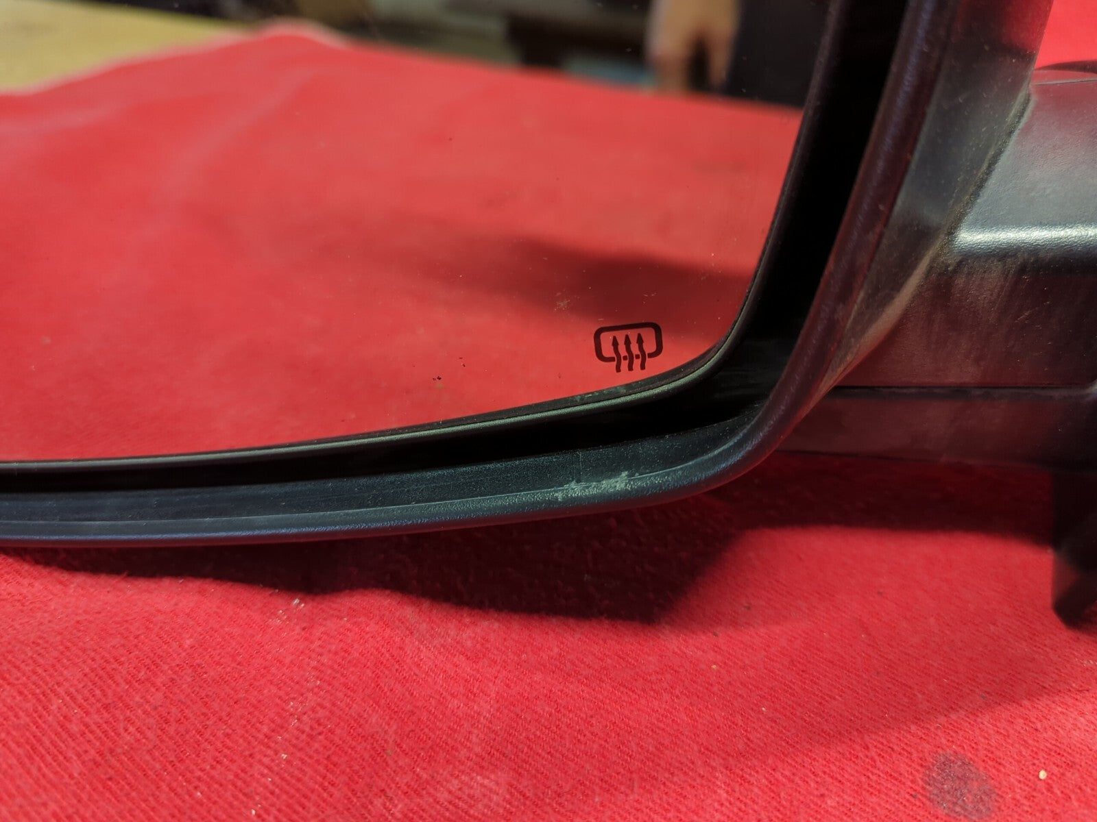 2009 - 2015 Dodge Journey Exterior Wing Side View Mirror Black HEATED 5076885AF