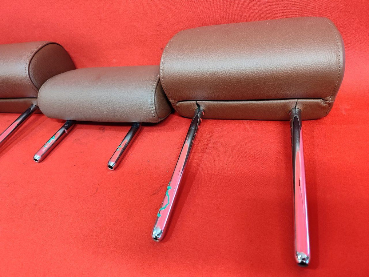 2010-2016 BMW 528i 535d/i 550i REAR Headrest Set Dakota Leather Zimtbraun Brown