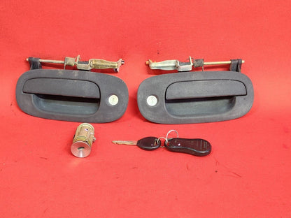 2001 Dodge Dakota Durango Ignition Lock Cylinder Door Handle Tumbler Key Set
