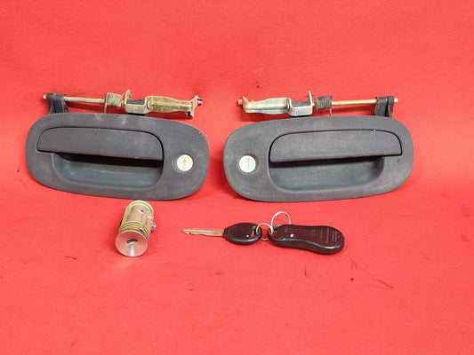 2001 Dodge Dakota Durango Ignition Lock Cylinder Door Handle Tumbler Key Set