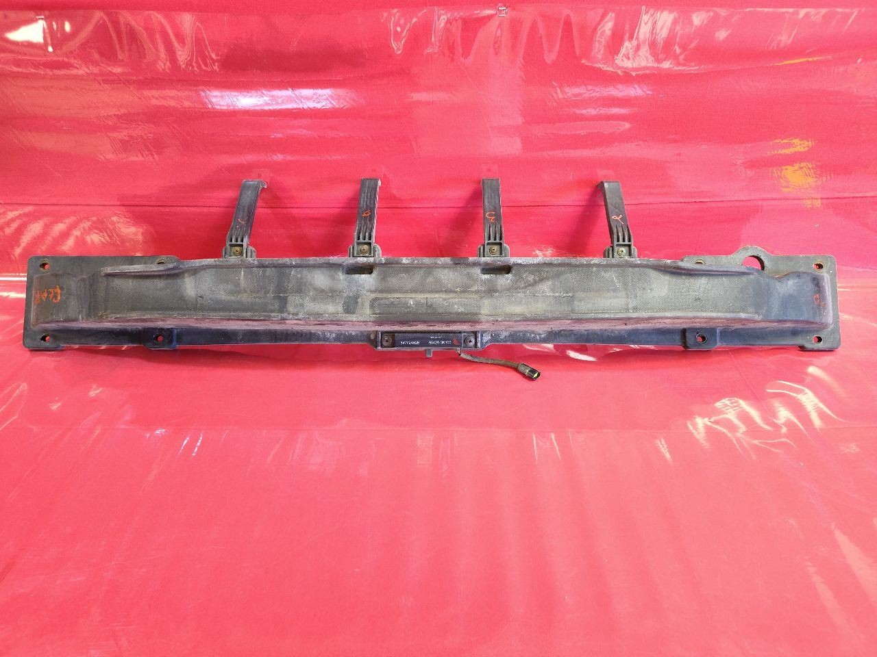 10-16 Hyundai Genesis Coupe Rear Bumper Impact Absorber Reinforcement Bar