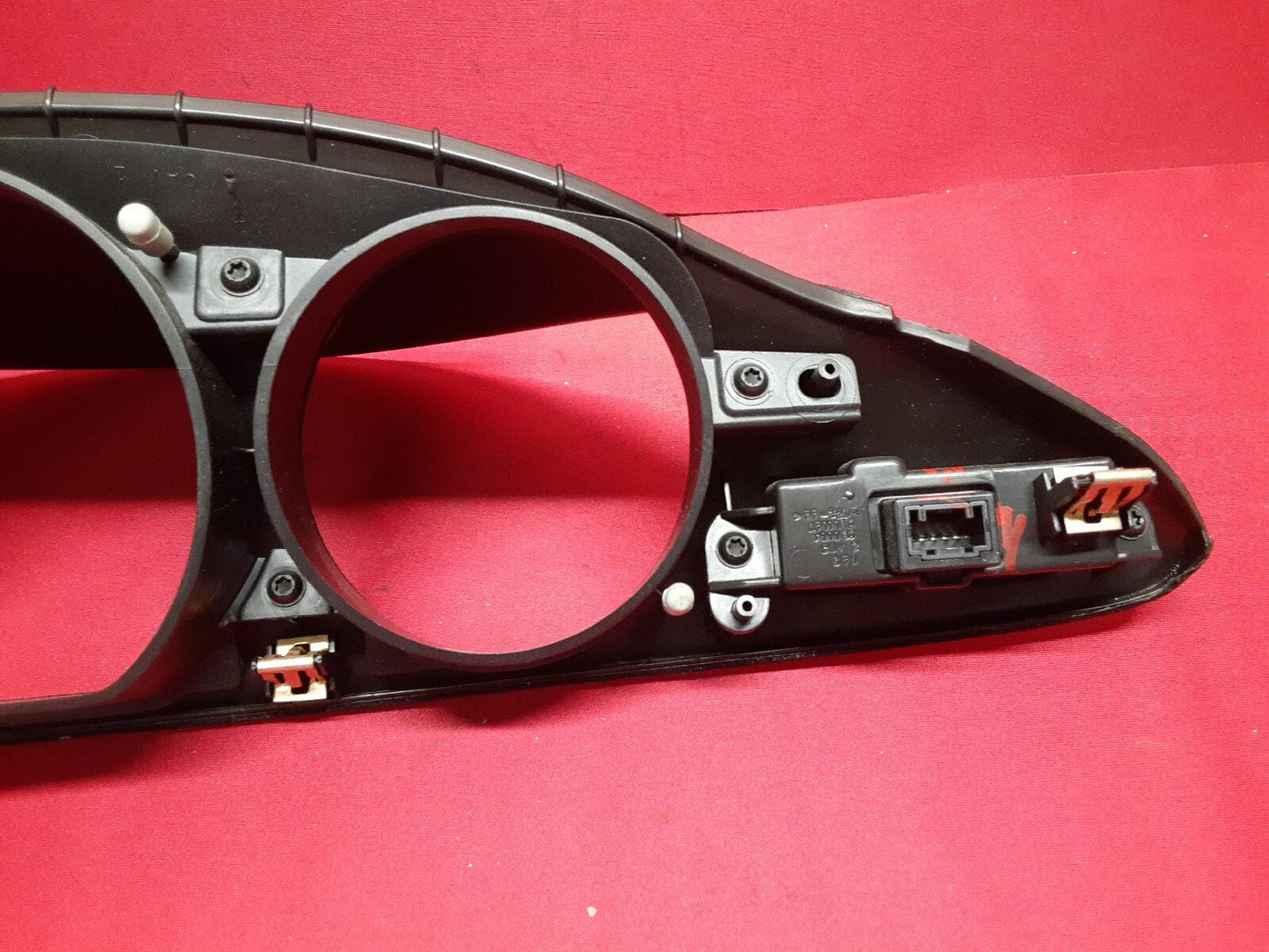 2006 - 2011 Buick Lucerne Speedometer Cluster Bezel Trim Woodgrain 25769507