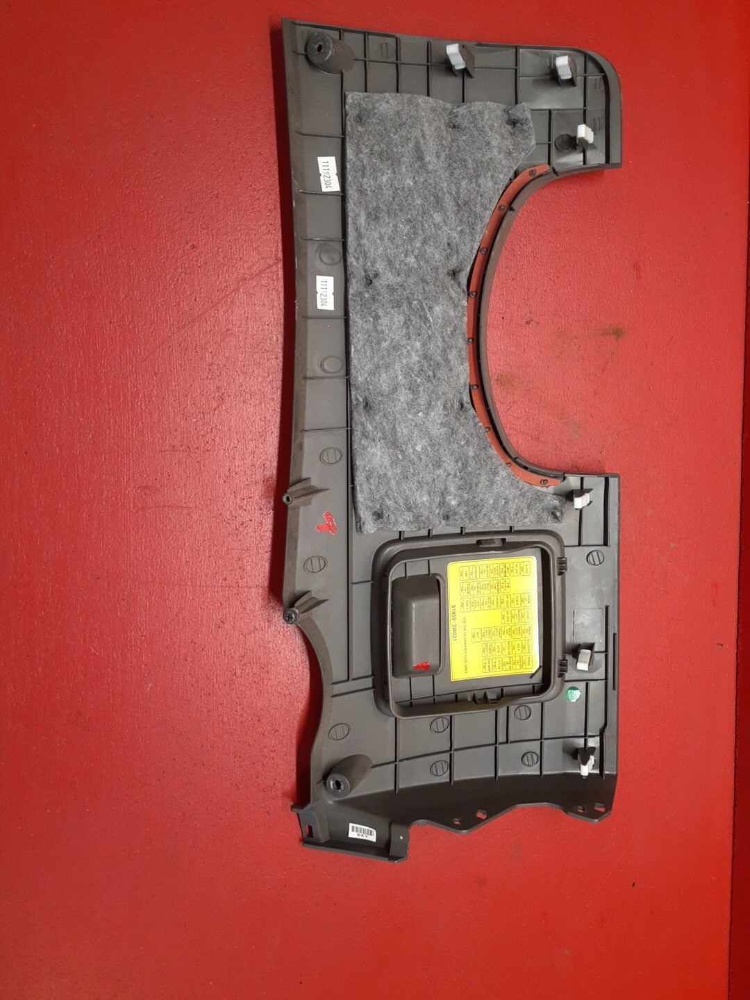 2012 2013 Kia Sportage Lower Left Panel Fuse Cover 847503W050GAH