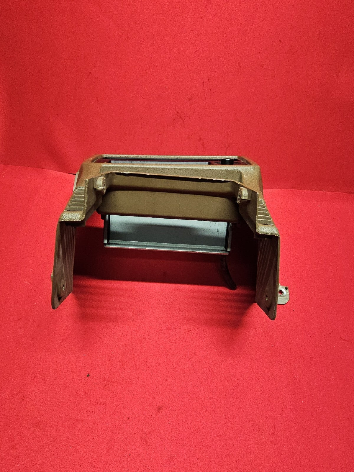 1986 1987 1988 1989 Toyota Celica Dash Radio Climate Bezel Surround Trim Brown