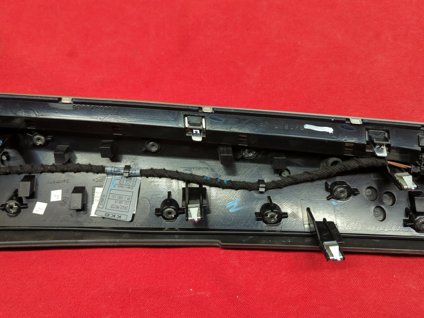 2010 2011 2012 2013 BMW 5 Series GT Instrument Panel Dash FINE ASH Trim Bezel 