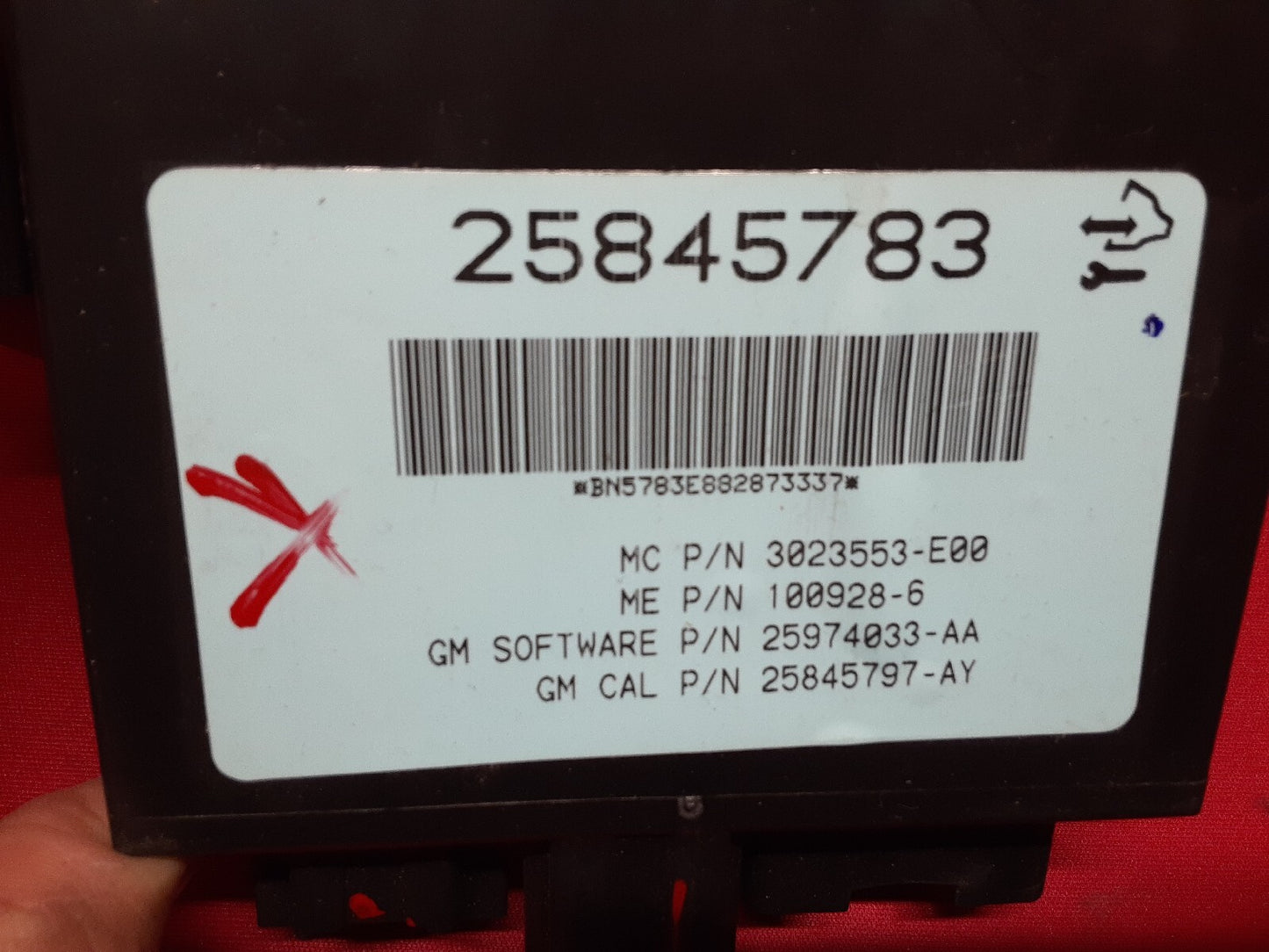 2009 - 2014 Multiple GM Vehicles - Lift Gate Control Module - 25845783