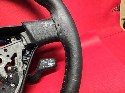 2005 2006 Saab 9-2x Steering Wheel Black Leather w/ Cruise 32010144