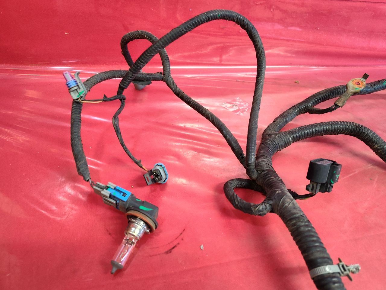 2012-2016 Chevy Chevrolet Impala Headlight Lamp Wiring Harness 22870592 