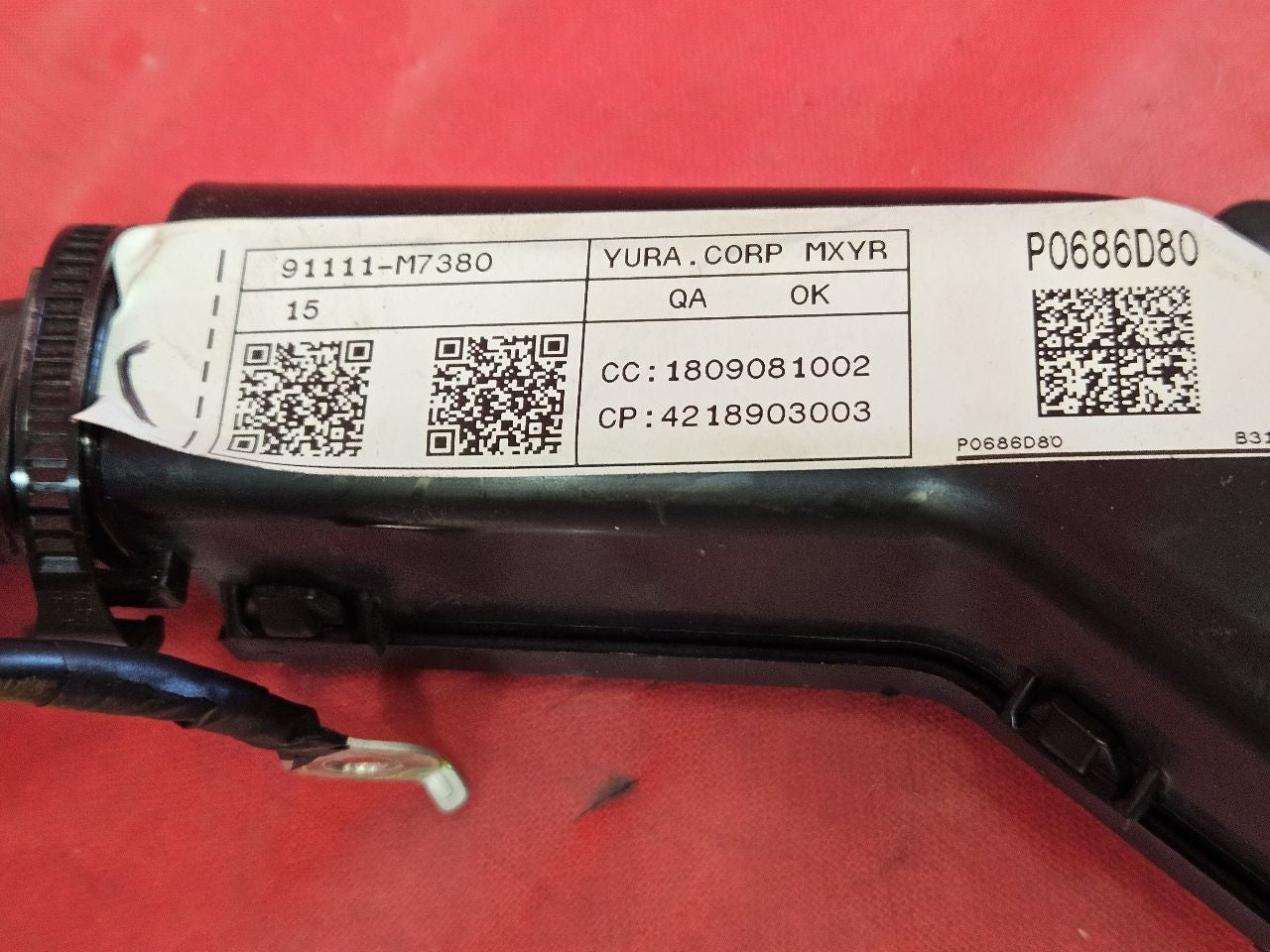 2019-2021 Kia Forte 2.0L NU A/T Instrument Panel Dash Wiring Harness Complete
