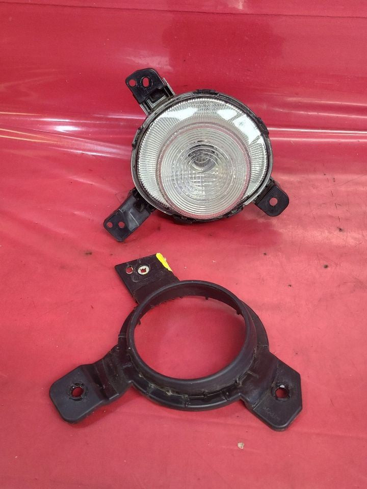 2019-2021 Kia Forte LEFT DRIVER Bumper Daytime Running Lamp Bezel SET - 68k