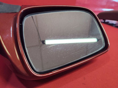 2000-2004 Subaru Outback Legacy WAGON Left Driver Door Mirror 1Y2/18X Red HEATED