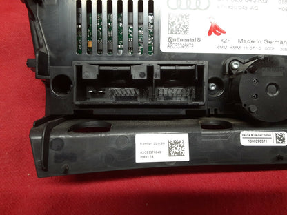 2009 - 2012 Audi A4 S4 A5 S5 - AC / Heater Climate Control Temperature Control