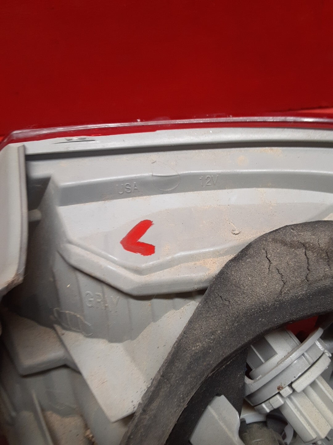 2007 2008 2009 Toyota Camry Rear Left Outer Tail Light Lamp 81560-06240