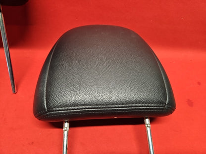 2005 2006 2007 Ford Escape FRONT Seat Headrests Black Ebony Leather SET