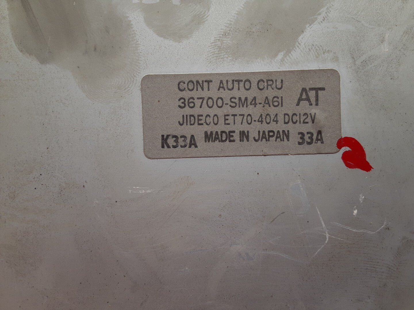 1992 1993 Honda Accord Cruise Control Module 36700-SM4-A61