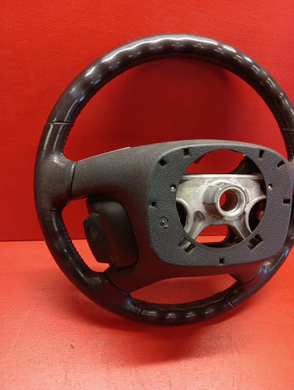 2009-2012 GMC Acadia Buick Enclave Steering Wheel Black Leather 20910933