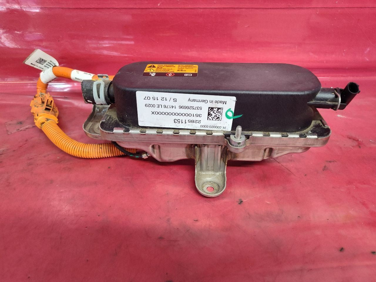 2014-2016 Spark EV / ELR, 11-15 Volt - Electric Coolant Heater - 69k Miles
