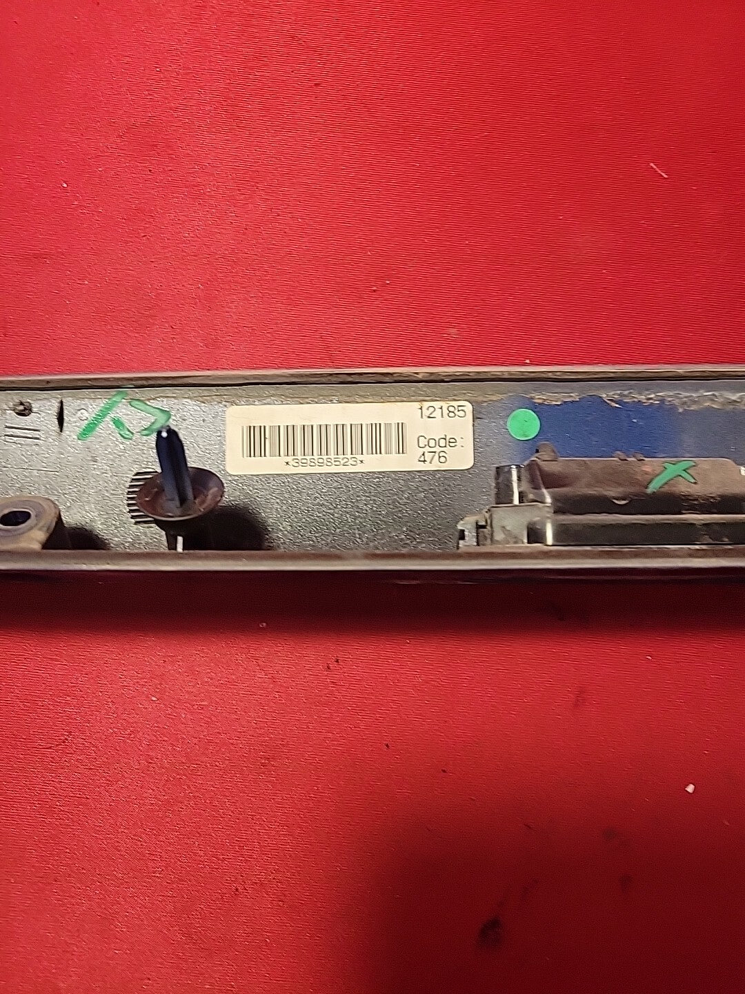 2008 - 2011 Volvo Deck Lid Trunk Finish Panel Handle Release Switch 398578302