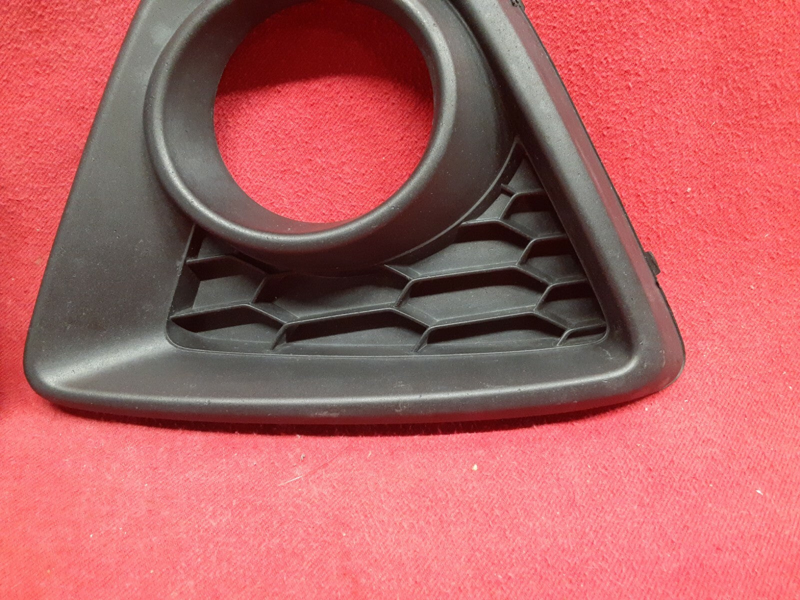 2013 2014 2015 Mazda CX-5 Front Bumper Fog Light Trim Bezel Honeycomb Black SET
