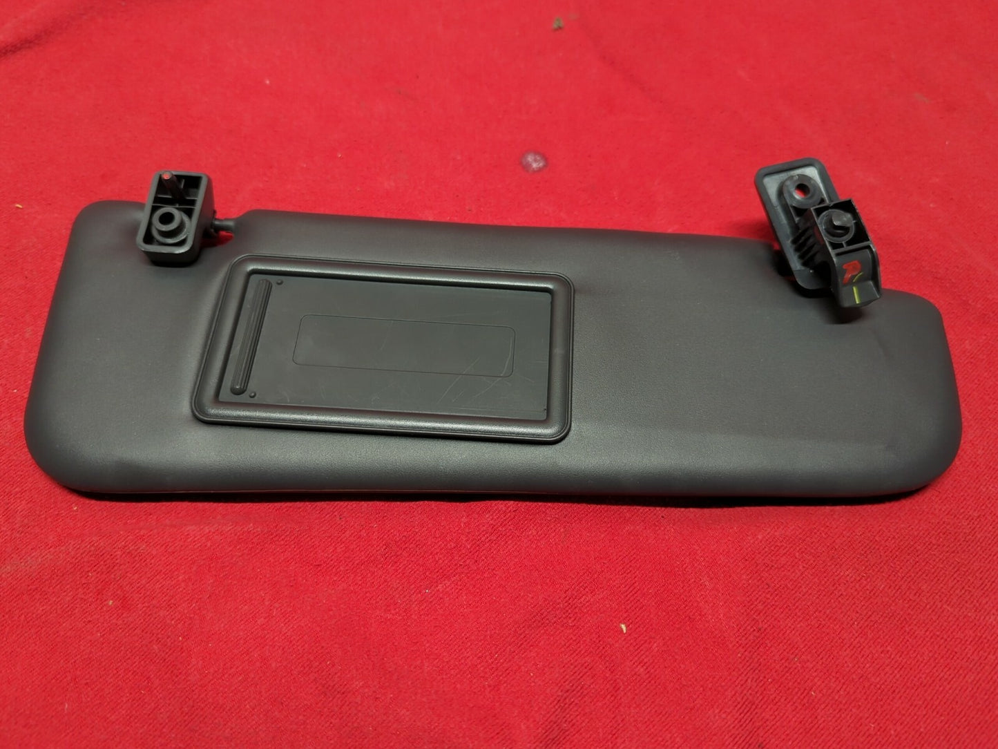 2012 2013 2014 2015 Fiat 500 Sport RIGHT PASSENGER Sun Visor Black w/ Mirror