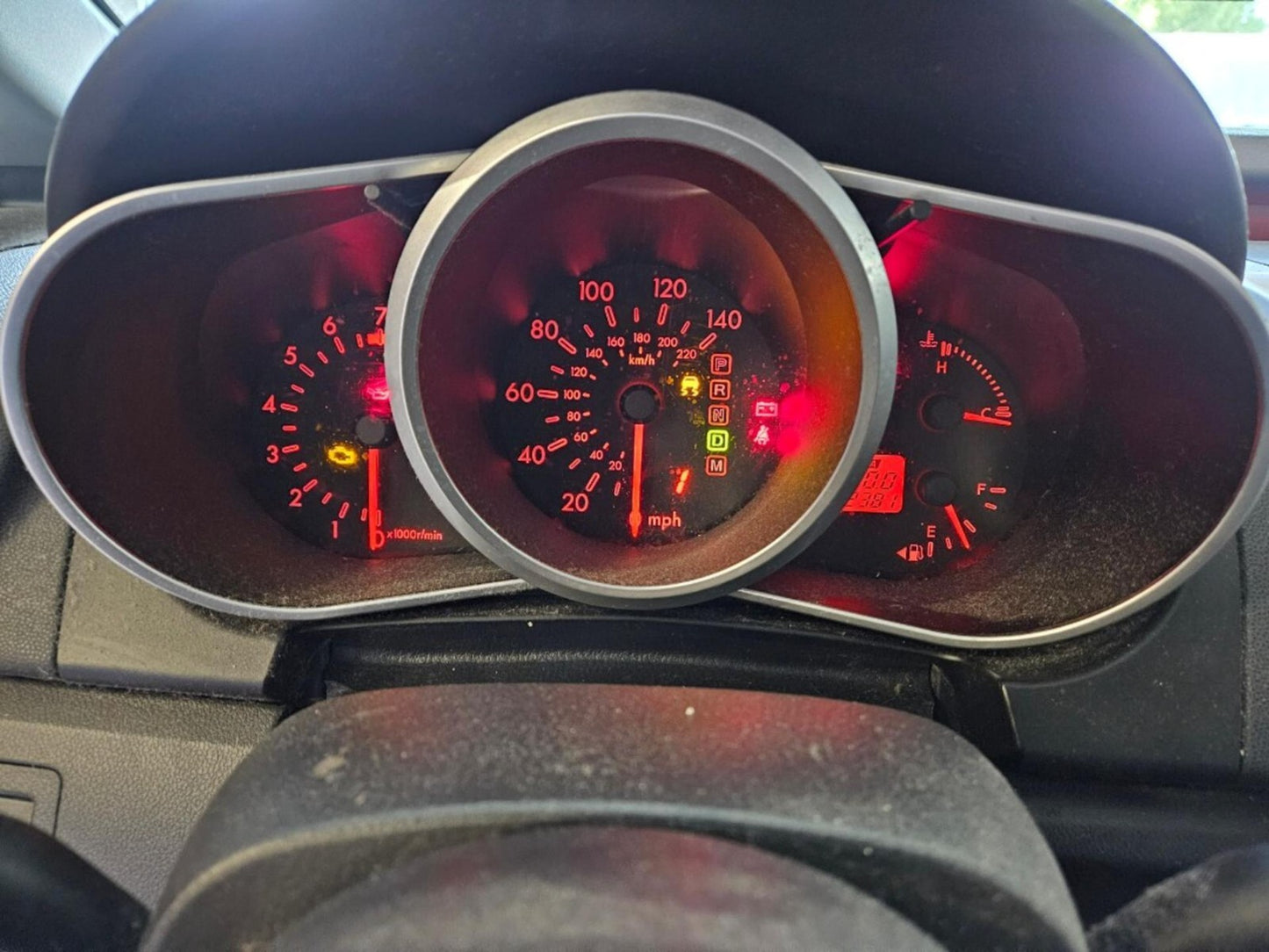 2007 2008 2009 Mazda CX-7 Instrument Cluster Speedometer Gauges EG21-55-471E